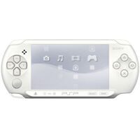 Sony PSP E1000 Ice White + игра "Тачки"
