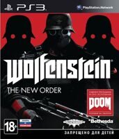Игра Wolfenstein: The New Order (PS3, русская версия)