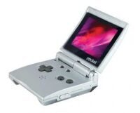 GBA SP DVTech Pocket 150 игр (серебряный)