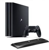 Sony PlayStation 4 Pro (1TB) (CUH-7216B) + вертикальный стенд